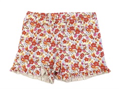 Name It poppy red shorts flowers